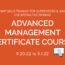 Advanced Management Certificate Program 9.20.22 to 12.2.22